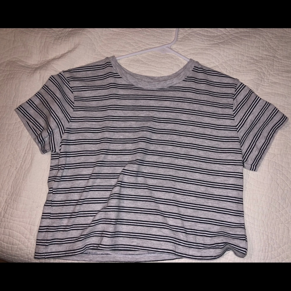 Brandy melvillle striped crop top - Picture 1 of 2